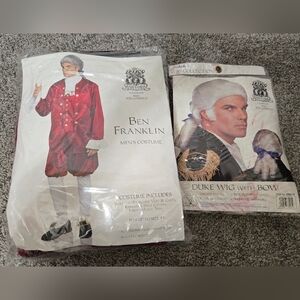Ben Franklin Men's Costume - Red